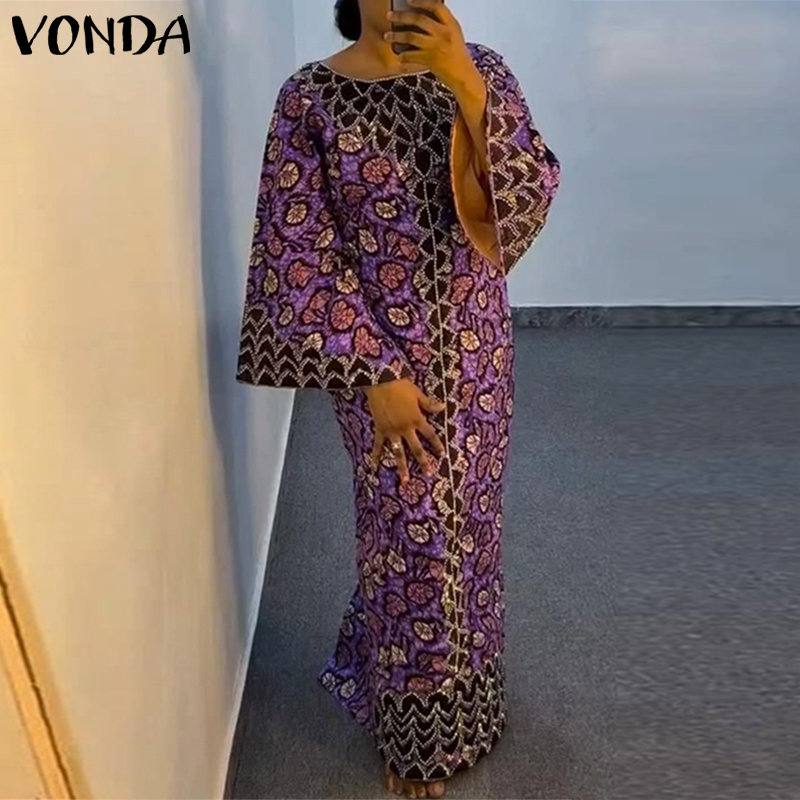 Maxi Dress Boho - 플러스 사이즈 VONDA 보헤미안 드레스 2026
