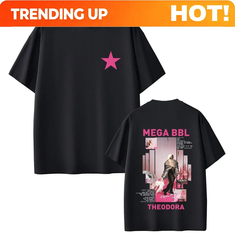 Women'S Fashion Graphic Tees - 맞춤형 셔츠 랩퍼 테오도라 메가 Bbl
