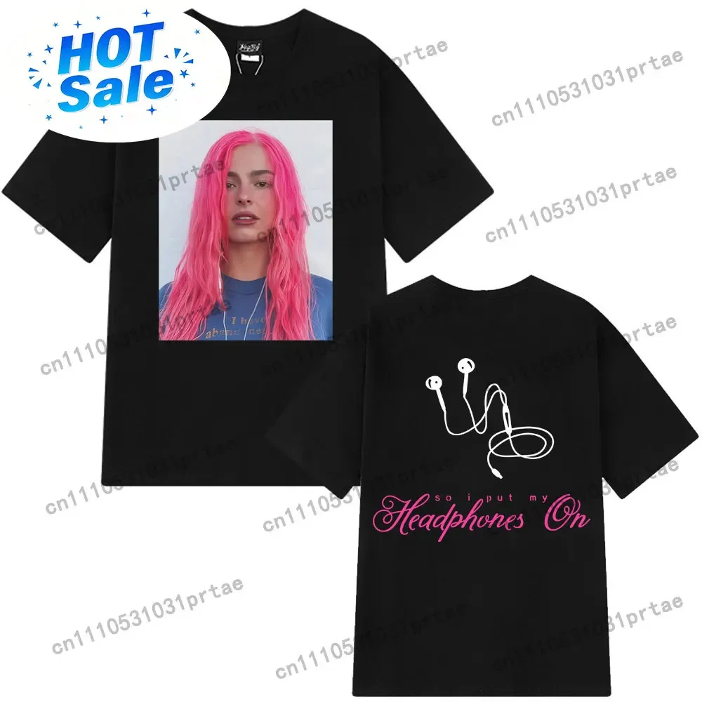 Women'S Fashion Graphic Tees - 애디슨 레이 헤드폰 패션 그래픽 티셔츠