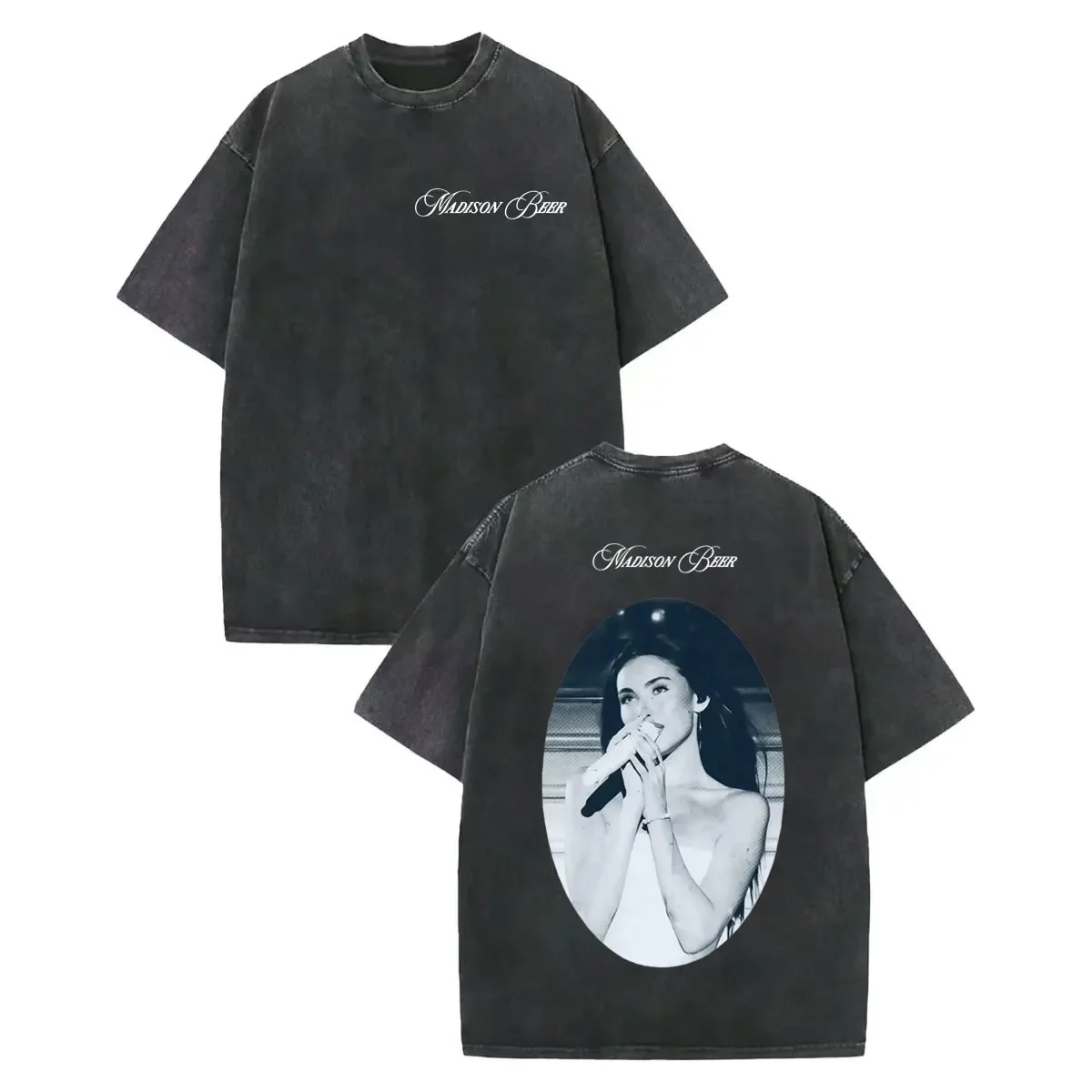 맞춤형 셔츠 빈티지 워시드 매디슨 비어 더 로켓 투어  - Women'S Fashion Graphic Tees 리뷰 및 가격