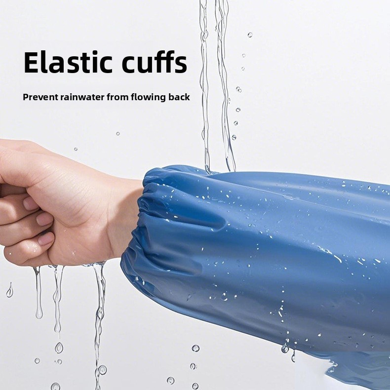 세련된 루즈핏 EVA 재사용 가능한 후드형 초장기 우비 - Women'S Fashion Raincoat 리뷰 및 가격