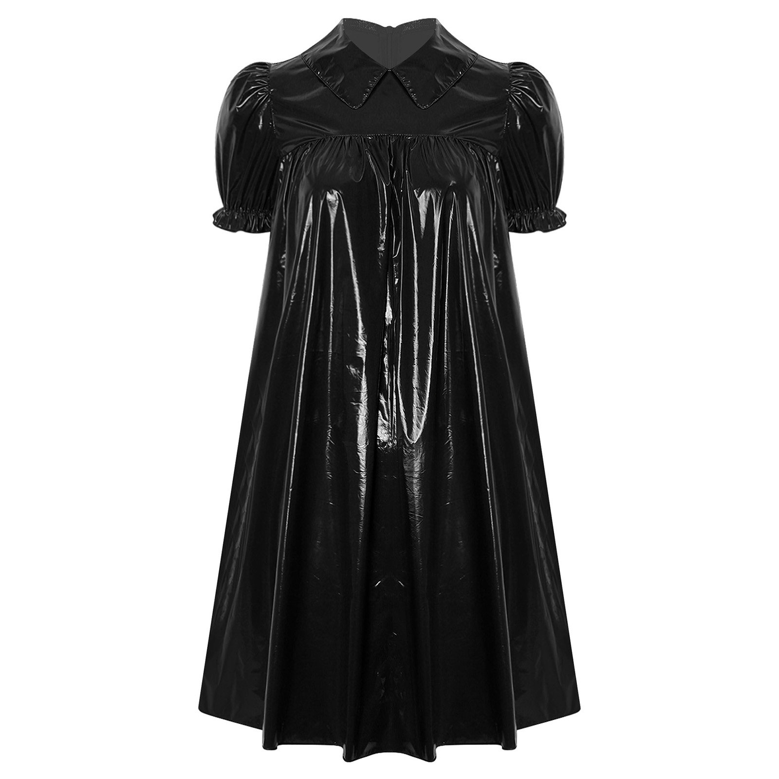 여성용 반짝이는 PVC 베이비돌 드레스 방수 비닐 리젠 - Women'S Fashion Victorian 리뷰 및 가격