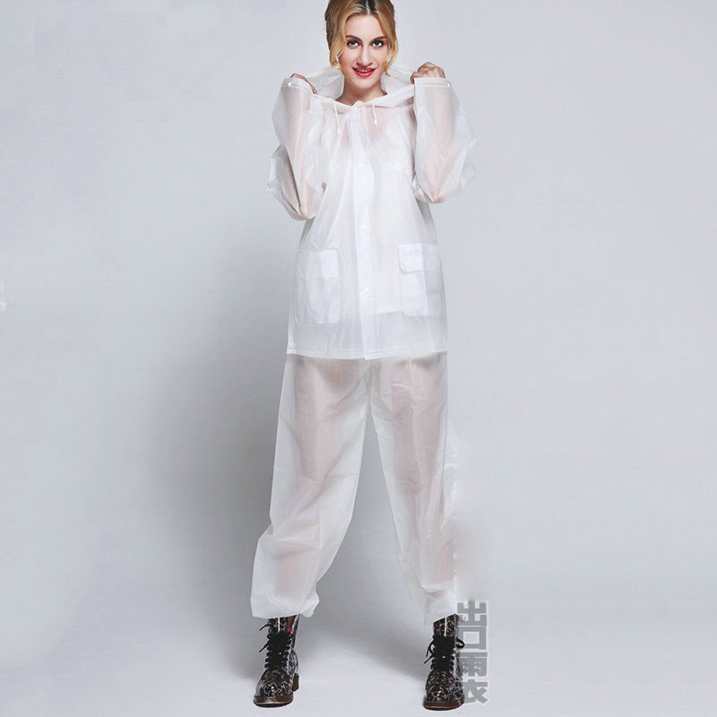 EVA 투명 오토바이 전기 자전거 우비 레인 팬츠 패션 - Women'S Fashion Raincoat 리뷰 및 가격
