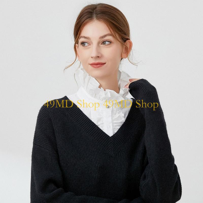 49MD Womens 우아한 빈티지 분리형 거짓 칼라  - Women'S Fashion Victorian 리뷰 및 가격