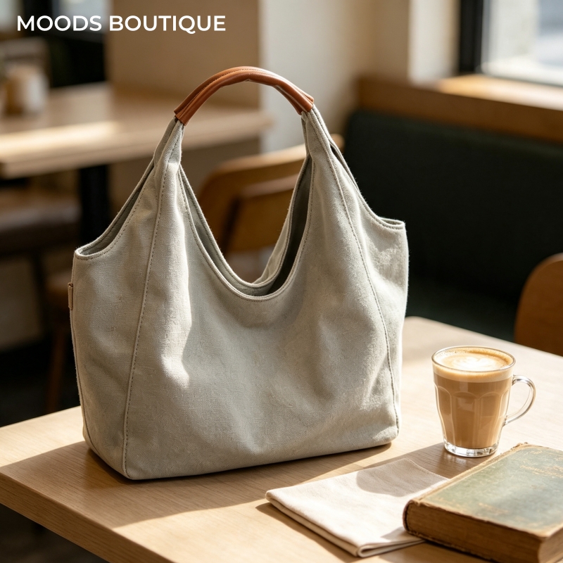 MOODS 여성용 고품질 숄더 토트 백 심플 패션 겨드 - Women'S Fashion Boutique 리뷰 및 가격