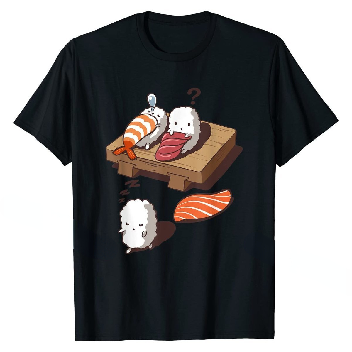 재미있는 일본 니기리 스시 잠옷 티, 반팔 패션 그래픽 - Women'S Fashion Graphic Tees 리뷰 및 가격