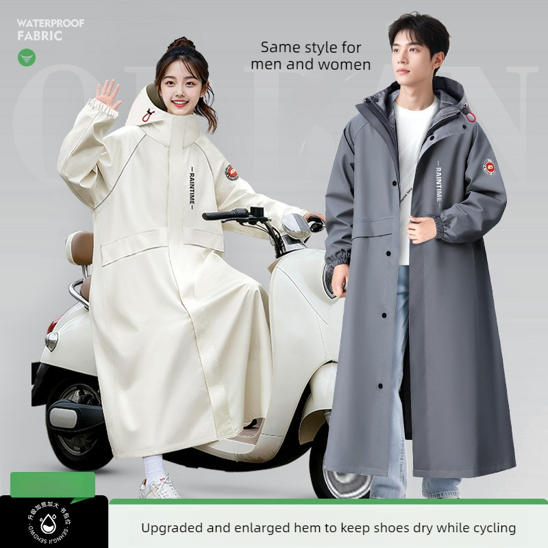HOT 레인코트 긴 전신 방수 MTB 로드 자전거 싱글 - Women'S Fashion Raincoat 리뷰 및 가격