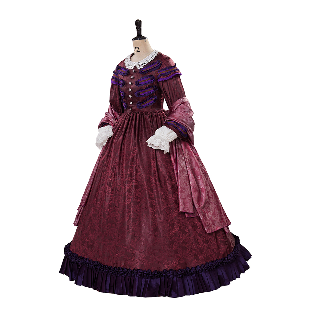 린컨 영화 코스프레 메리 토드 린컨 의상 남북 전쟁 시 - Women'S Fashion Victorian 리뷰 및 가격