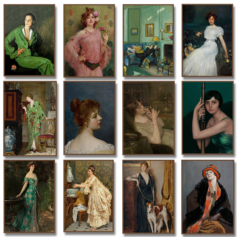 르네상스 여성 초상화 포스터 빈티지 빅토리아풍 여성 흡 - Women'S Fashion Victorian 리뷰 및 가격