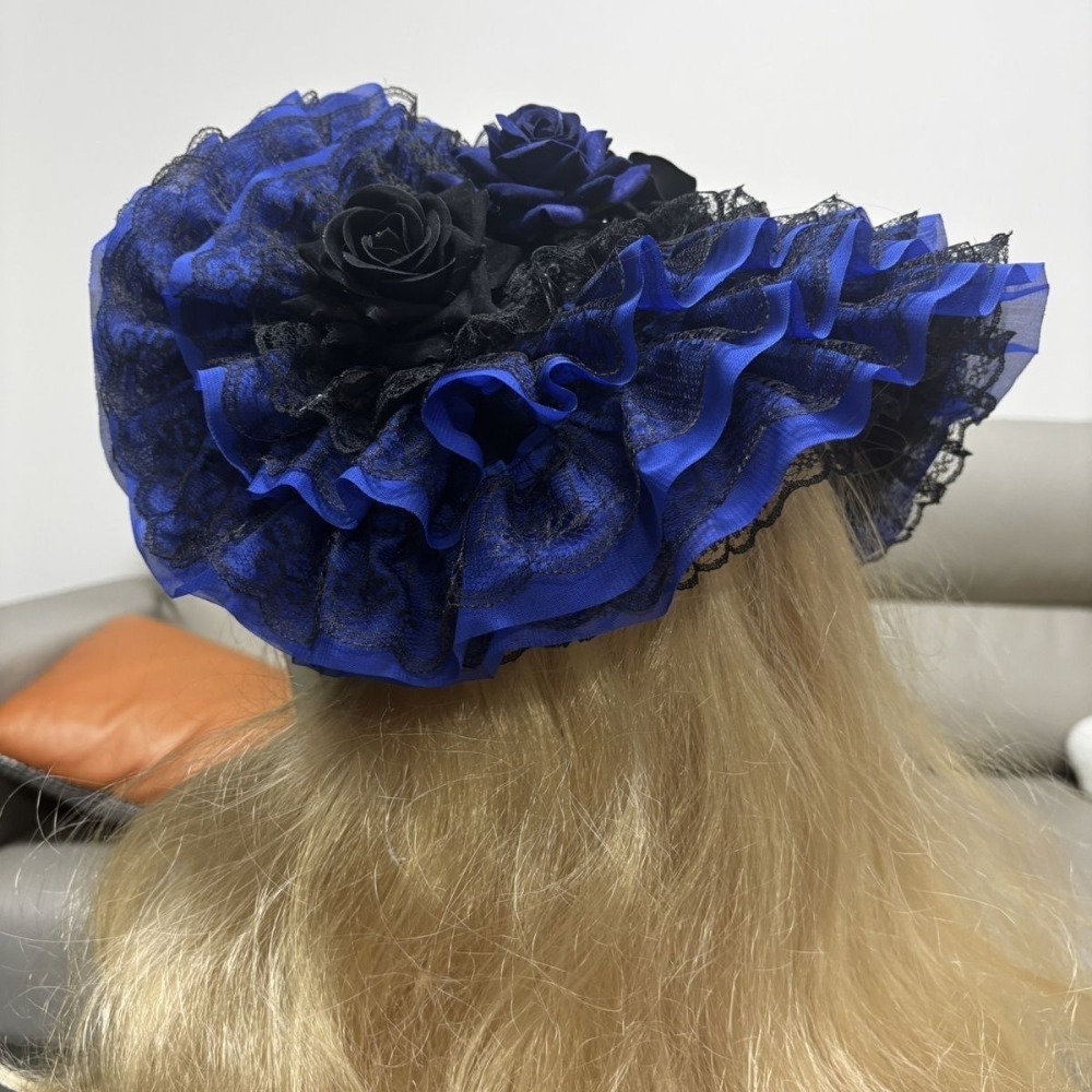 오리지널 블랙 레드 클라인 블루 네이비 블루 로리타 보 - Women'S Fashion Victorian 리뷰 및 가격