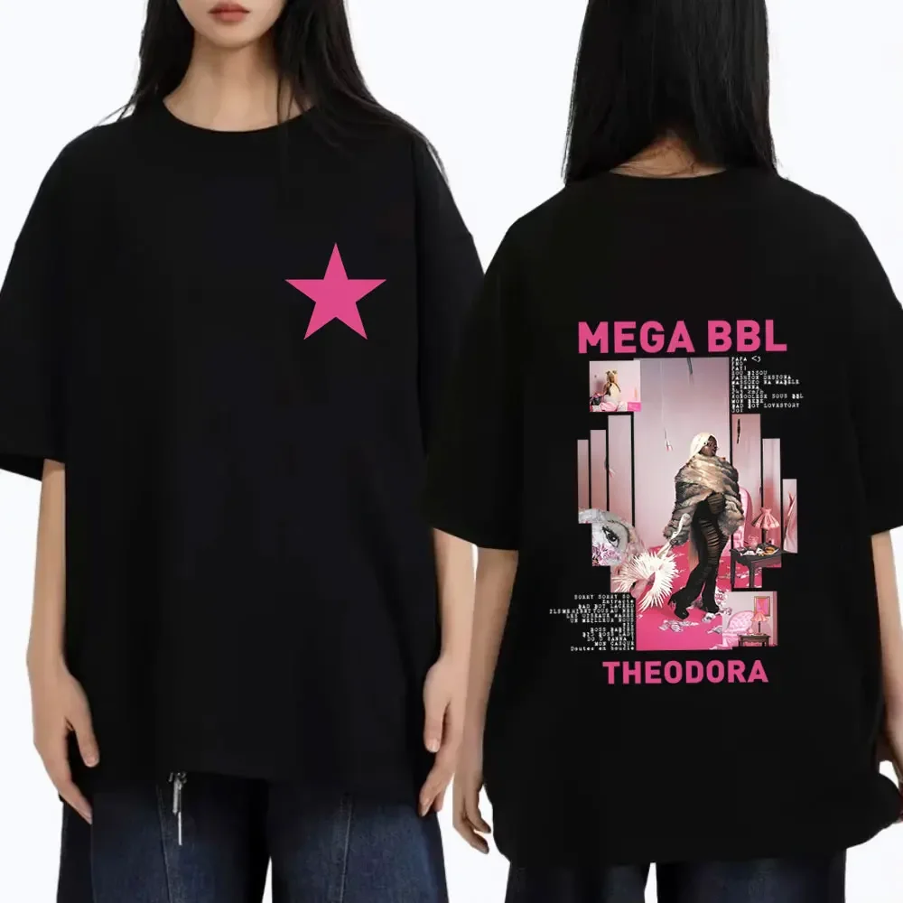 맞춤형 셔츠 랩퍼 테오도라 메가 Bbl 앨범 그래픽 티 - Women'S Fashion Graphic Tees 리뷰 및 가격