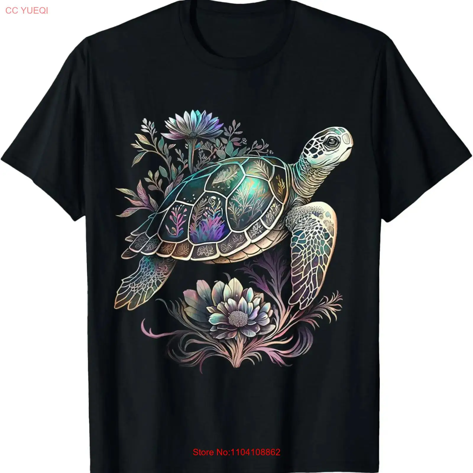 바다거북 해변 애호가 해양 동물 참신한 여성용 티셔츠  - Women'S Fashion Graphic Tees 리뷰 및 가격