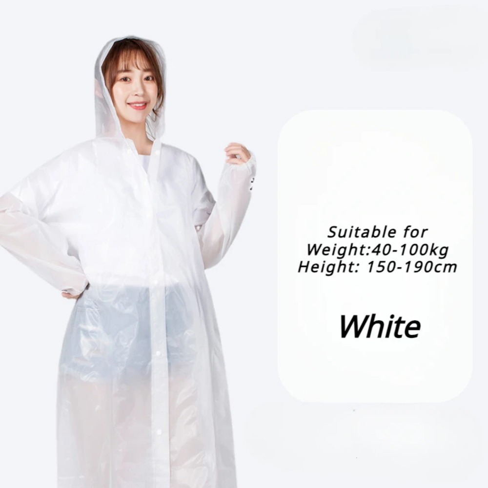 새로운 방수 비옷 성인 여행 패션 비옷 야외 휴대용 경 - Women'S Fashion Raincoat 리뷰 및 가격