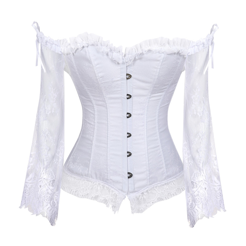 Sapubonva-여성용 코르셋 탑, 슬리브 빈티지 스 - Women'S Fashion Victorian 리뷰 및 가격