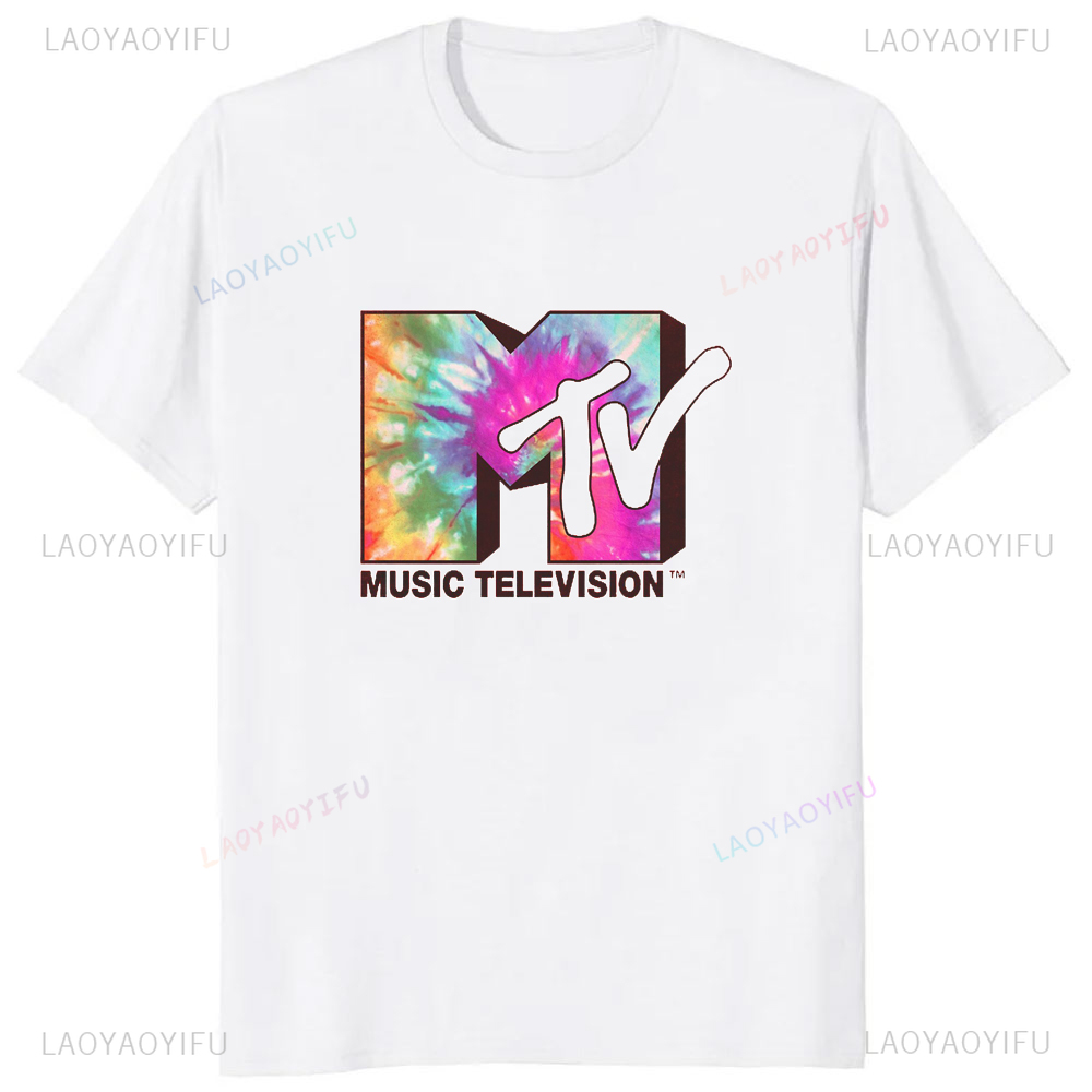 클래식 MTV 레트로 디자인 로고 프린트 그래픽 남성  - Women'S Fashion Graphic Tees 리뷰 및 가격