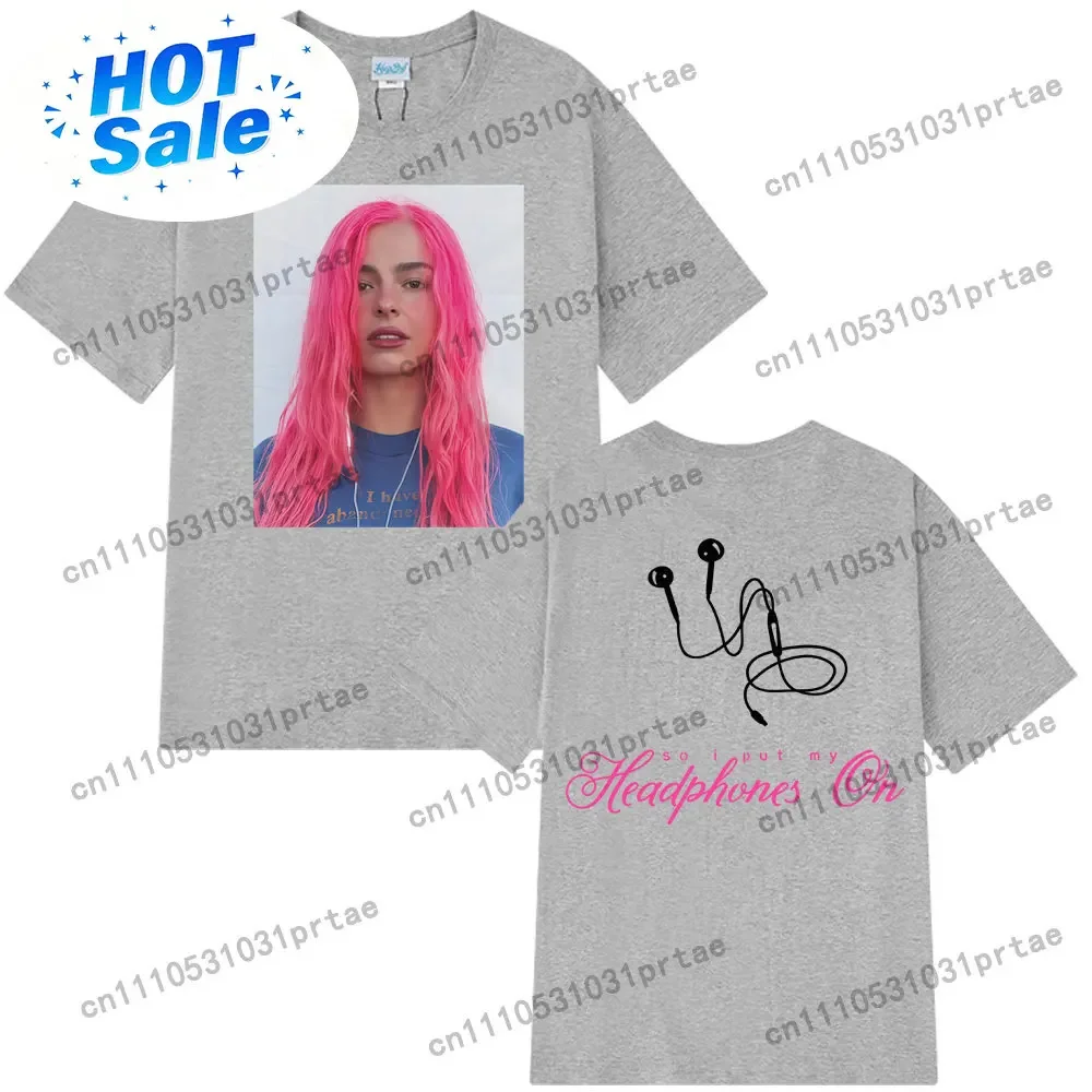 애디슨 레이 헤드폰 패션 그래픽 티셔츠 남성 여성 코튼 - Women'S Fashion Graphic Tees 리뷰 및 가격